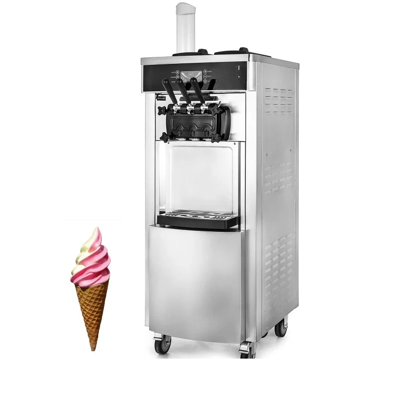 Commercial soft ice cream frozen yogurt, soft clothing making soft ice cream machine
Commercial soft ice cream frozen yogurt, soft clothing making soft ice cream machine