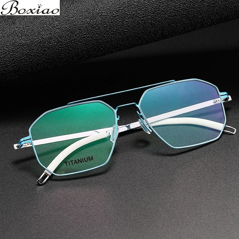 2025 Men's New High-grade Retro Polygonal Glasses Frame Handmade High-quality Business Ultra-light Pure Titanium.
2025 Men's New High-grade Retro Polygonal Glasses Frame Handmade High-quality Business Ultra-light Pure Titanium.