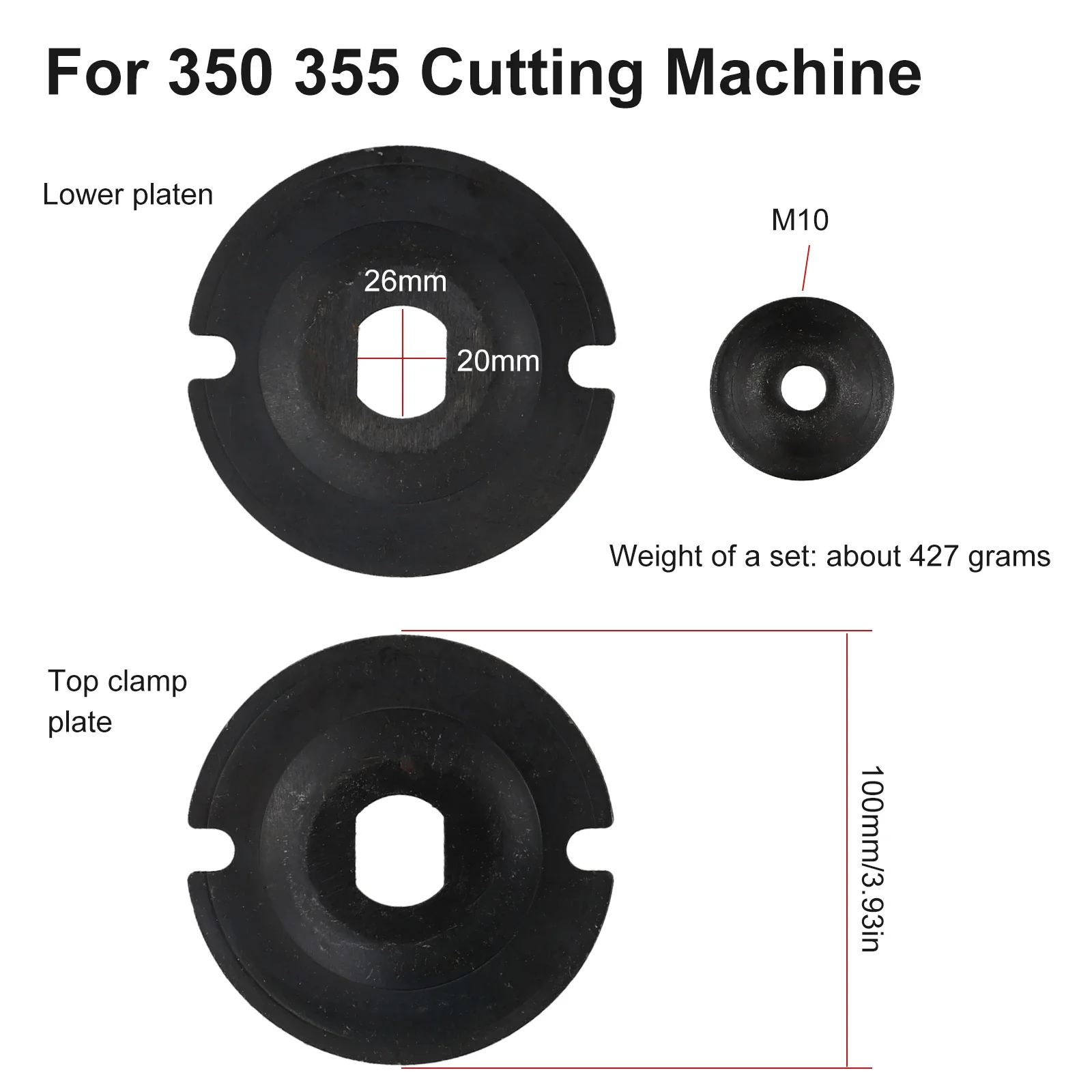 2pcs M10 Angle Grinder Grinding Wheel Pressure Plate For 350 355 Electrical Cutting Machine Power Tools Accessories
2pcs M10 Angle Grinder Grinding Wheel Pressure Plate For 350 355 Electrical Cutting Machine Power Tools Accessories