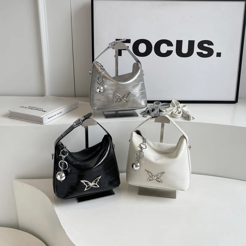 Butterfly Embellished Ladies Shoulder Bag Luxury Designer Leather Handbag Fashion Brand Crossbody Bag Casual Tote Clutch Bag
Butterfly Embellished Ladies Shoulder Bag Luxury Designer Leather Handbag Fashion Brand Crossbody Bag Casual Tote Clutch Bag