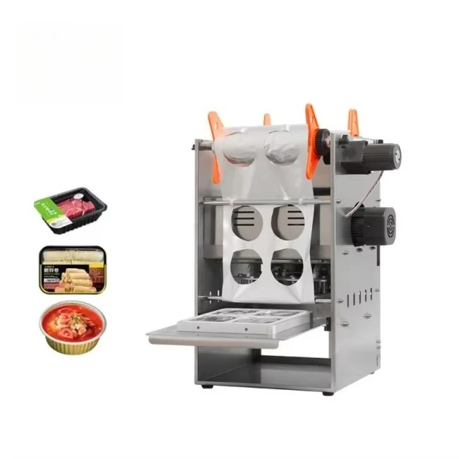 Automatic Sealing Machine Communion 4 Plastic Cup Tray Lunch Box Food Container Bowl Sealing Machines For Yogurt Sealer Machine
Automatic Sealing Machine Communion 4 Plastic Cup Tray Lunch Box Food Container Bowl Sealing Machines For Yogurt Sealer Machine