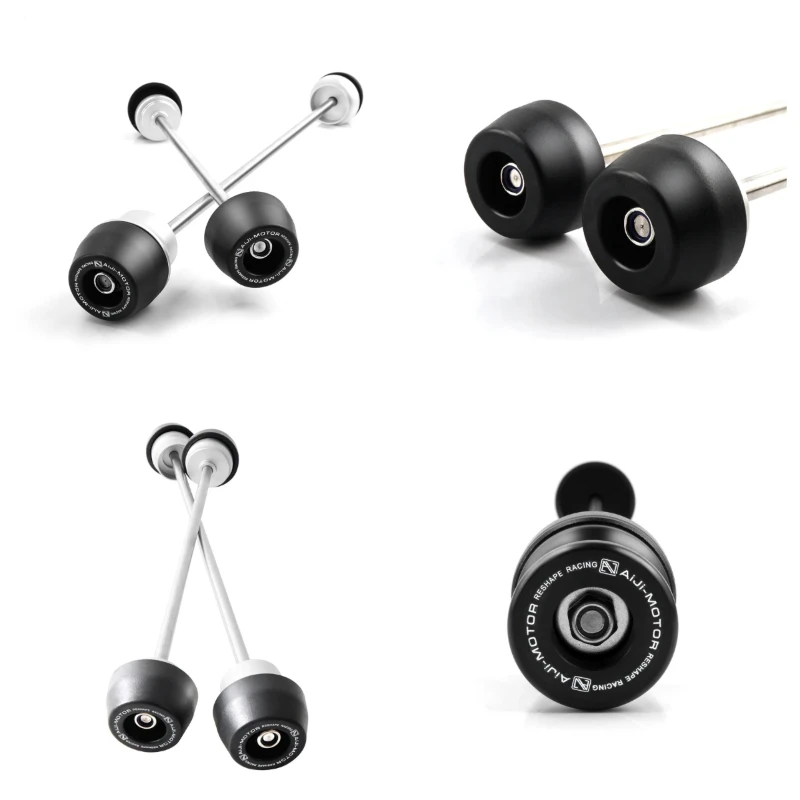 Motorcycle Front Rear Wheel Axle Fork Crash Slider for Kawasaki Z650 Z650RS Ninja 650
Motorcycle Front Rear Wheel Axle Fork Crash Slider for Kawasaki Z650 Z650RS Ninja 650