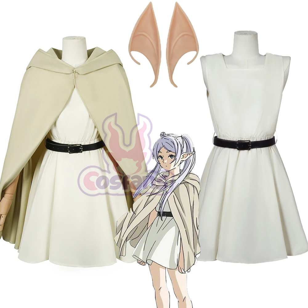 Frieren Cosplay Fantasia Nude Dress Cloak Anime Sousou No Frieren Disguise Women Female Fantasy Halloween Carnival Party Clothes
Frieren Cosplay Fantasia Nude Dress Cloak Anime Sousou No Frieren Disguise Women Female Fantasy Halloween Carnival Party Clothes