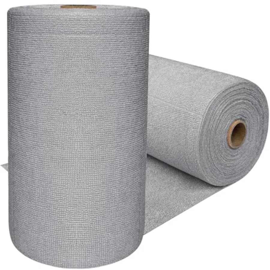 75 Pack Microfiber Cleaning Cloth Roll, Reusable Tear Away Towels, Washable Ultra Absorbent Cleaning Rags for House, Car, Glass
75 Pack Microfiber Cleaning Cloth Roll, Reusable Tear Away Towels, Washable Ultra Absorbent Cleaning Rags for House, Car, Glass