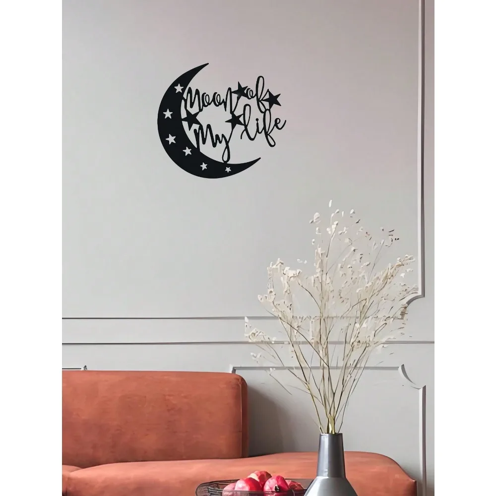 Metal Moon Star Wall Art Decor for Living Room Bedroom Hallway Home
Metal Moon Star Wall Art Decor for Living Room Bedroom Hallway Home