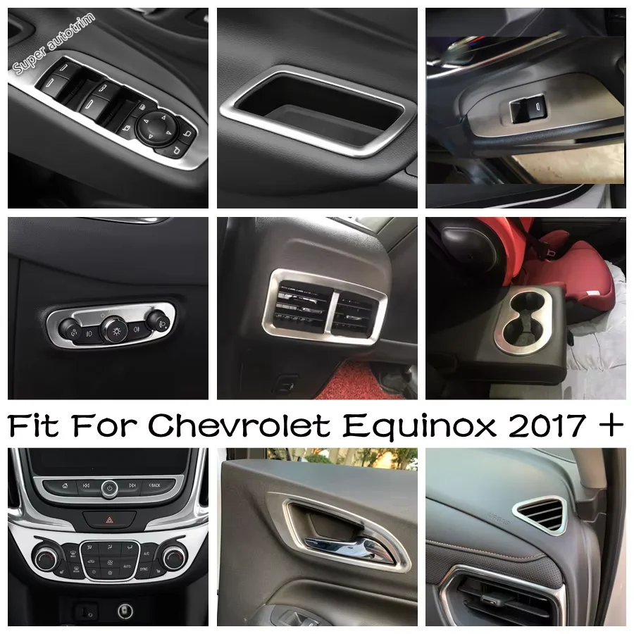 Window Lift / Rear Box Air AC Outlet / Head Light / Water Cup Cover Trim Accessories Interior For Chevrolet Equinox 2017 - 2022
Window Lift / Rear Box Air AC Outlet / Head Light / Water Cup Cover Trim Accessories Interior For Chevrolet Equinox 2017 - 2022