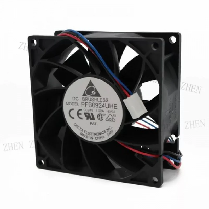 1 шт. Новый вентилятор охлаждения для инвертора PFB0924UHE, 9238, DC24V, 1.22A, 9 см, 3-контактный
1 шт. Новый вентилятор охлаждения для инвертора PFB0924UHE, 9238, DC24V, 1.22A, 9 см, 3-контактный