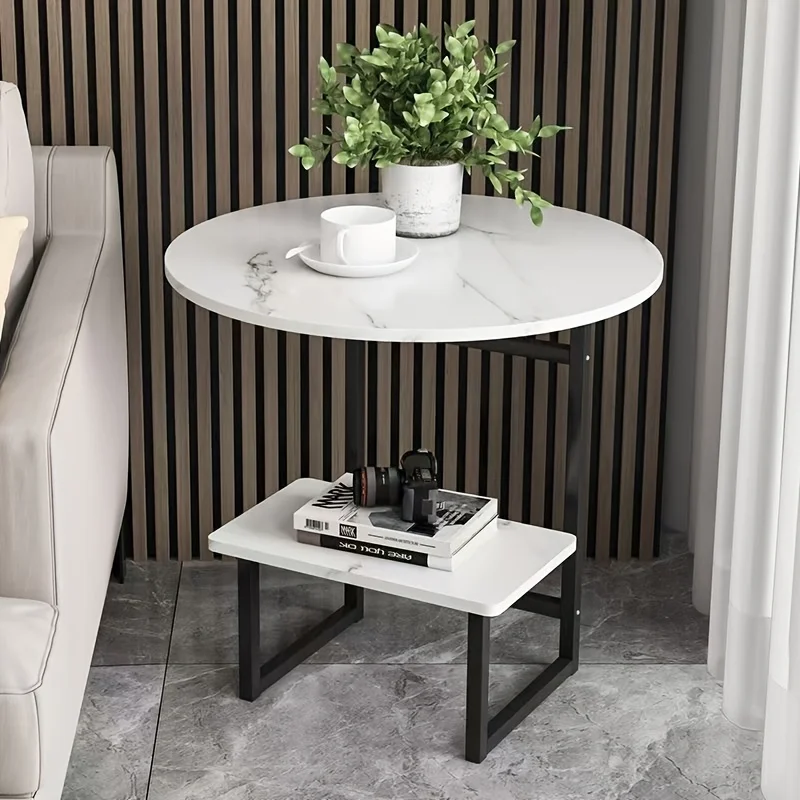 Modern Light Luxury Easy Metal Side Table with 2-Layer Storage Shelf - Compact Living Room, Bedroom And Sofa/Bedside Coffee Table, Sturdy Black Metal, Space-Saving Decor Table, Easy to Assemble, Suitable for Home, Living Room, Sofa, Bedroom
Modern Light Luxury Easy Metal Side Table with 2-Layer Storage Shelf - Compact Living Room, Bedroom And Sofa/Bedside Coffee Table, Sturdy Black Metal, Space-Saving Decor Table, Easy to Assemble, Suitable for Home, Living Room, Sofa, Bedroom