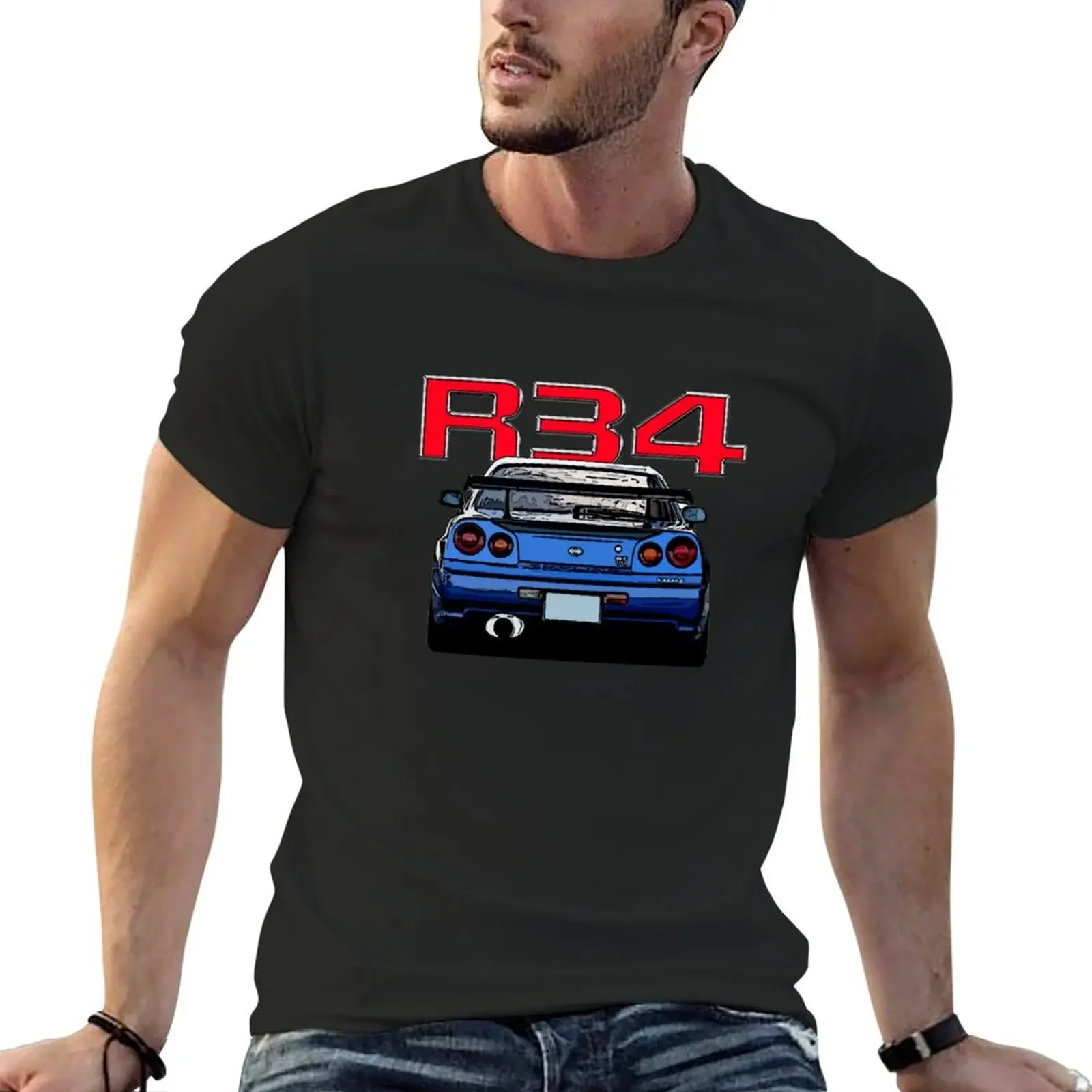 R34 GTR T-Shirt cotton graphic tees funny shirt cotton man clothes mens shirts graphic tee
R34 GTR T-Shirt cotton graphic tees funny shirt cotton man clothes mens shirts graphic tee