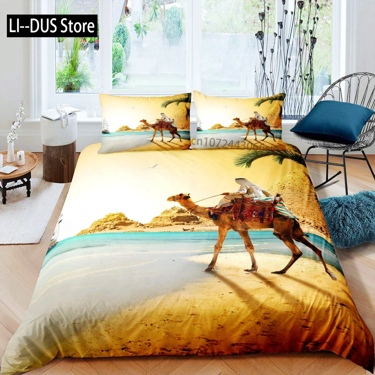 Pyramid Duvet Cover Set King African Ancient Egyptian Pyramid Vintage Bedding Set Polyester Camel Desert Scene Egypt Quilt Cover
Pyramid Duvet Cover Set King African Ancient Egyptian Pyramid Vintage Bedding Set Polyester Camel Desert Scene Egypt Quilt Cover