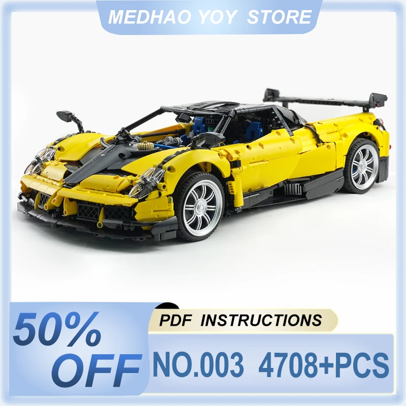 Новый MOC-142670 Технический желтый Huayra Super Sprots Модель автомобиля Строительный блок Кирпичи DIY Головоломки Игрушки Сборка Рождественские подарки Дети
Новый MOC-142670 Технический желтый Huayra Super Sprots Модель автомобиля Строительный блок Кирпичи DIY Головоломки Игрушки Сборка Рождественские подарки Дети