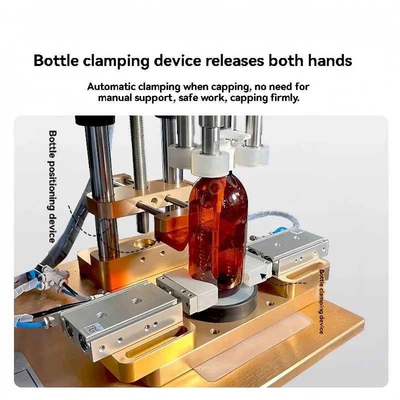 Ktc-30 Factory Wholesale Desktop Four Head Screw Capping Machine Semi Automatic Conveyor
Ktc-30 Factory Wholesale Desktop Four Head Screw Capping Machine Semi Automatic Conveyor