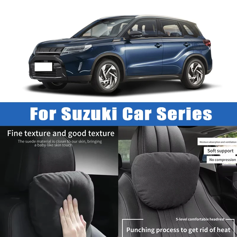 Top Quality Car Headrest Neck Support Seat Soft Neck Pillow Breathable For Suzuki Swift Vitara Jimny SX4 Baleno Ertiga Celerio
Top Quality Car Headrest Neck Support Seat Soft Neck Pillow Breathable For Suzuki Swift Vitara Jimny SX4 Baleno Ertiga Celerio