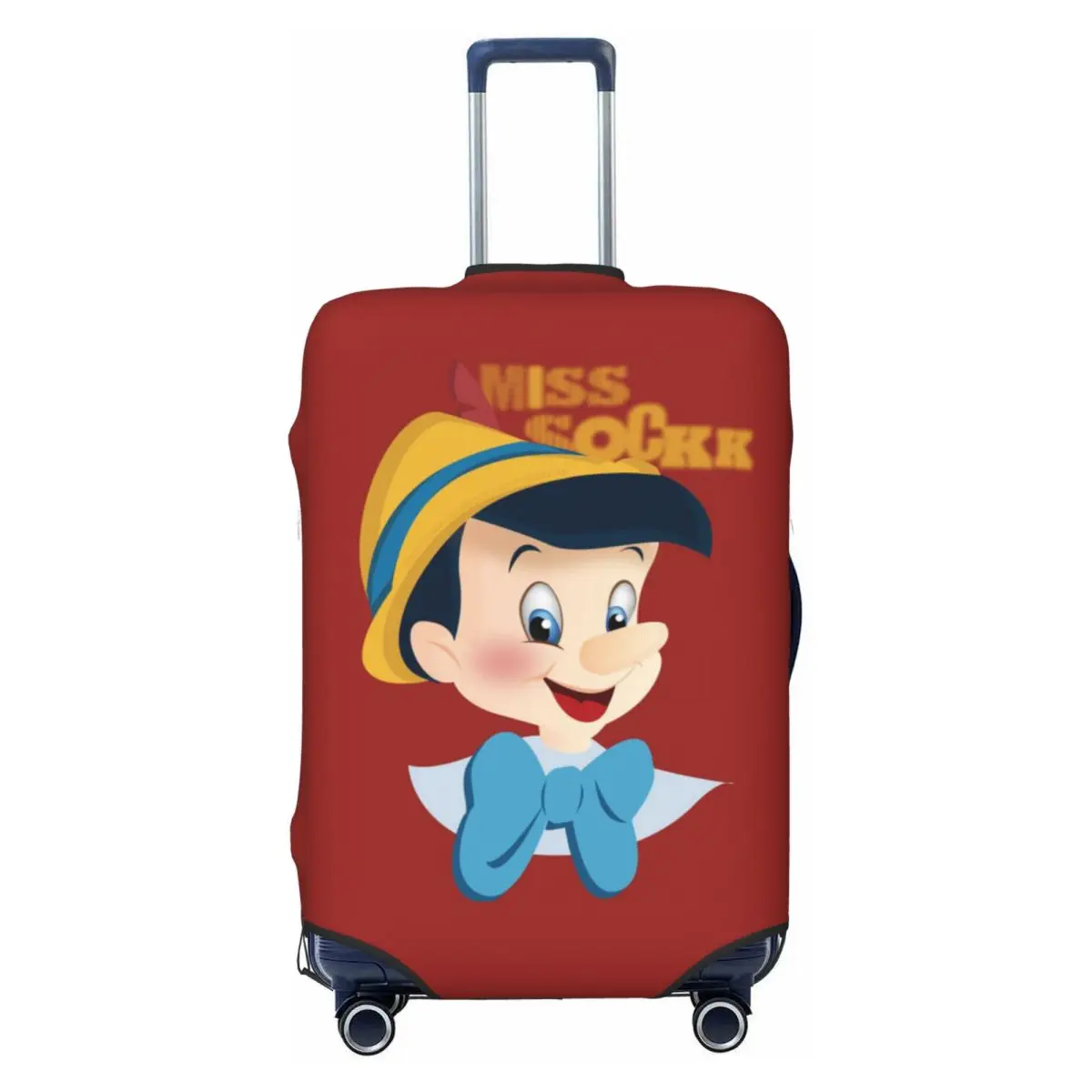 Защитный чехол для чемодана с мультяшным персонажем Пиноккио, милый защитный чехол для дорожного чемодана 18-32 дюйма
Защитный чехол для чемодана с мультяшным персонажем Пиноккио, милый защитный чехол для дорожного чемодана 18-32 дюйма