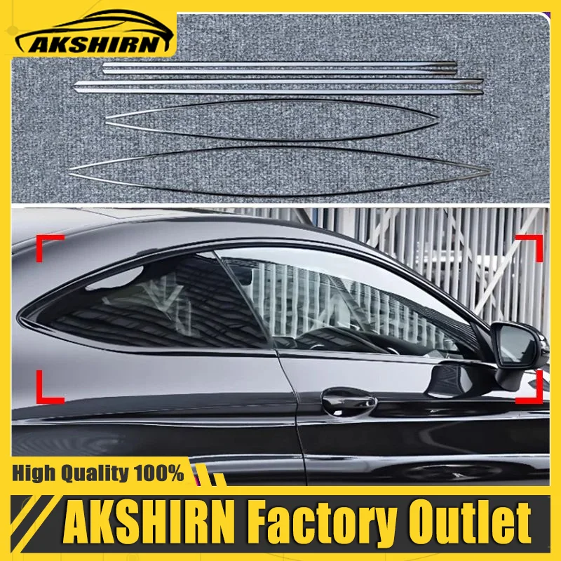 Car Styling black Window Sequins Decoration Cover Trim For Mercedes Benz E coupe E53 W238 2016-2023 Auto Accessories
Car Styling black Window Sequins Decoration Cover Trim For Mercedes Benz E coupe E53 W238 2016-2023 Auto Accessories