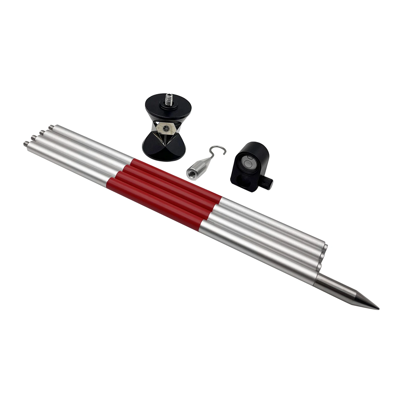 360 Degree Mini Prism Silvering For SWISS Total Station Replace GRZ101 Prism Survey+4 Poles With Soft Bag+A Bubble+A Hook
360 Degree Mini Prism Silvering For SWISS Total Station Replace GRZ101 Prism Survey+4 Poles With Soft Bag+A Bubble+A Hook