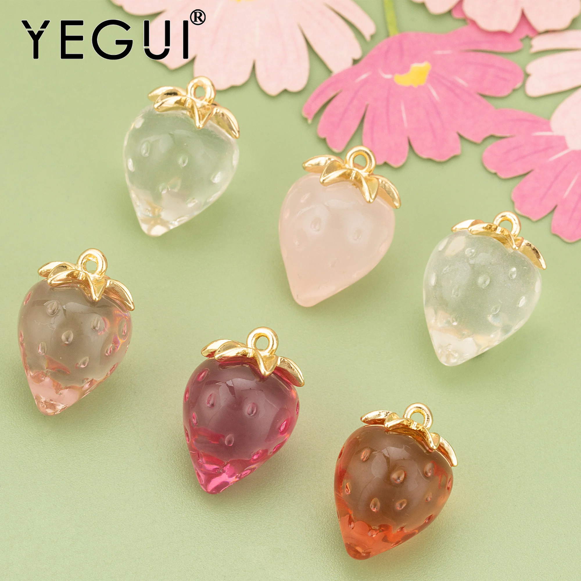 YEGUI MF93,jewelry accessories,acrylic,18k gold plated,copper,strawberry shape,charms,diy pendants,jewelry making,6pcs/lot
YEGUI MF93,jewelry accessories,acrylic,18k gold plated,copper,strawberry shape,charms,diy pendants,jewelry making,6pcs/lot