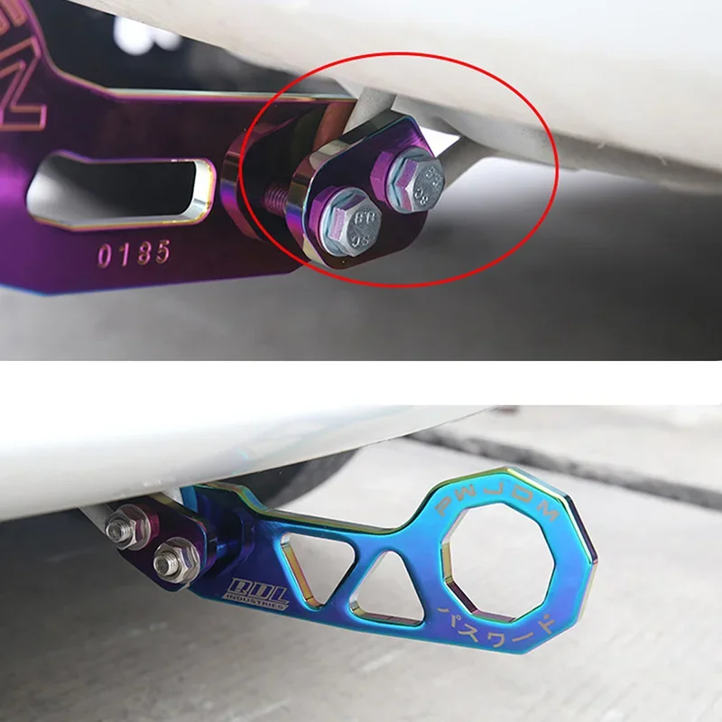 JDM Style Racing Rear Tow Hook Aluminum Alloy Rear Tow Hook for Honda Civic Fit Jazz GK5 Car Accessories
JDM Style Racing Rear Tow Hook Aluminum Alloy Rear Tow Hook for Honda Civic Fit Jazz GK5 Car Accessories
