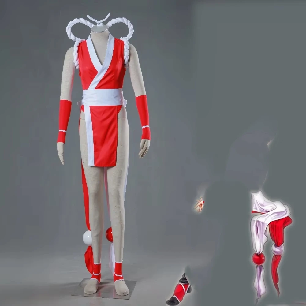 Костюм для косплея Athemis Mai Shiranui из King Of Fighters KOFS: платье, шорты, мячи-веревки, аниме-косплей, сексуальные товары
Костюм для косплея Athemis Mai Shiranui из King Of Fighters KOFS: платье, шорты, мячи-веревки, аниме-косплей, сексуальные товары