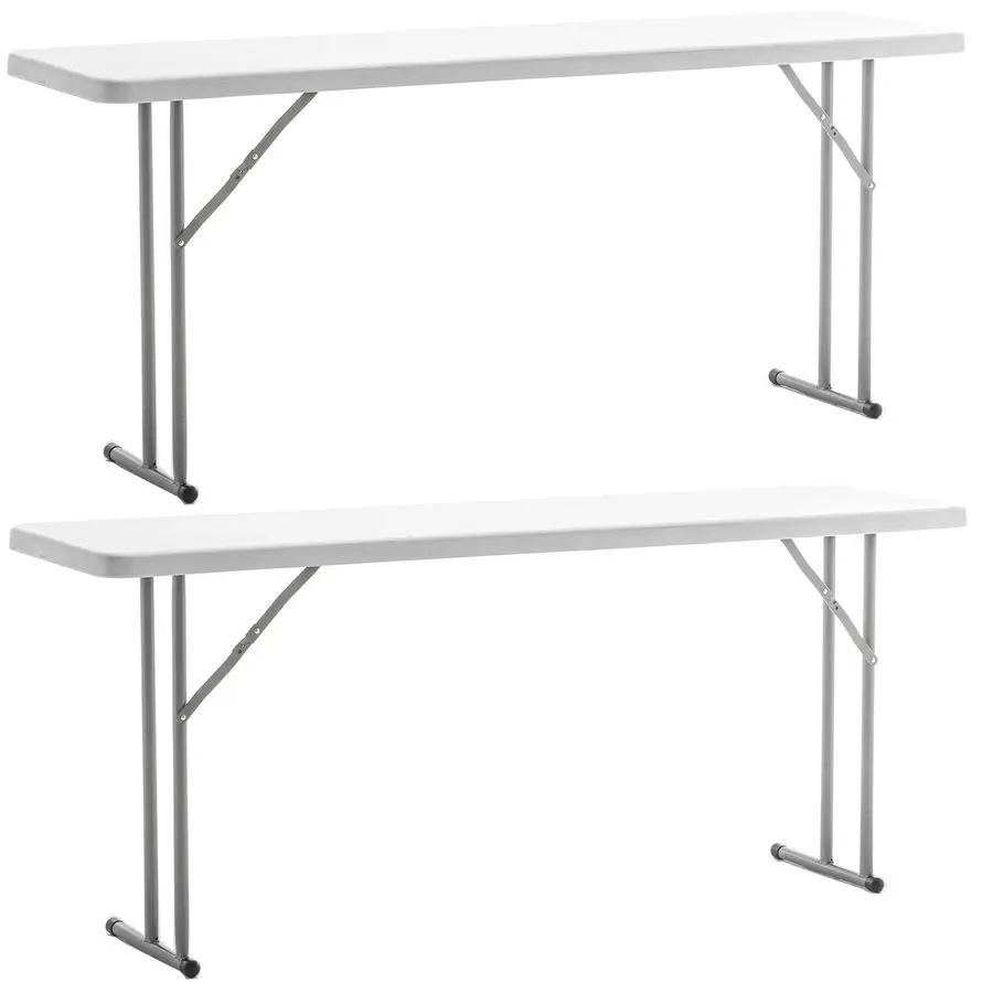 6Foot 72 Long White Granite Plastic Folding Seminar Training Table Portable 18 Wide Narrow, 29 High, Events Indoor Outdoor Ligh
6Foot 72 Long White Granite Plastic Folding Seminar Training Table Portable 18 Wide Narrow, 29 High, Events Indoor Outdoor Ligh