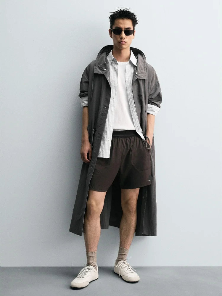 Loose Fit Men's Parka Jaet Simple Sle Windbreaker Autumn New Arrival Youth Cool Sle Hooded Long Coat Single Button Closure
Loose Fit Men's Parka Jaet Simple Sle Windbreaker Autumn New Arrival Youth Cool Sle Hooded Long Coat Single Button Closure