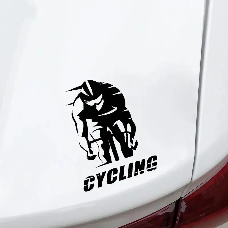 Waterproof Vinyl Decal for Bike Car & Motorcycle Decor Flat Cycling Sticker Cyclist Silhouette Sporty Text
Waterproof Vinyl Decal for Bike Car & Motorcycle Decor Flat Cycling Sticker Cyclist Silhouette Sporty Text