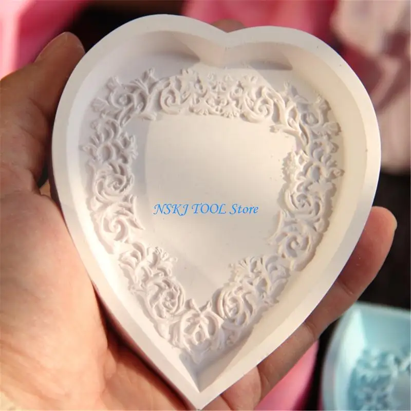 L8RC Heart Tray Silicone Mold Rose Dish Silicone Mould For Epoxy Resin Making Rosary Holder Jewelry Tray Vanity Organiser
L8RC Heart Tray Silicone Mold Rose Dish Silicone Mould For Epoxy Resin Making Rosary Holder Jewelry Tray Vanity Organiser