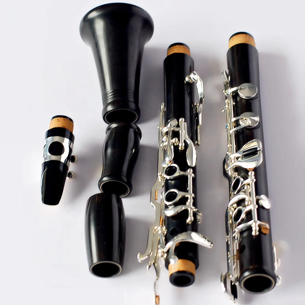 Best Selling Orchestral Musical Instrument Ebony Clarinet G Silver Plated Keys
Best Selling Orchestral Musical Instrument Ebony Clarinet G Silver Plated Keys