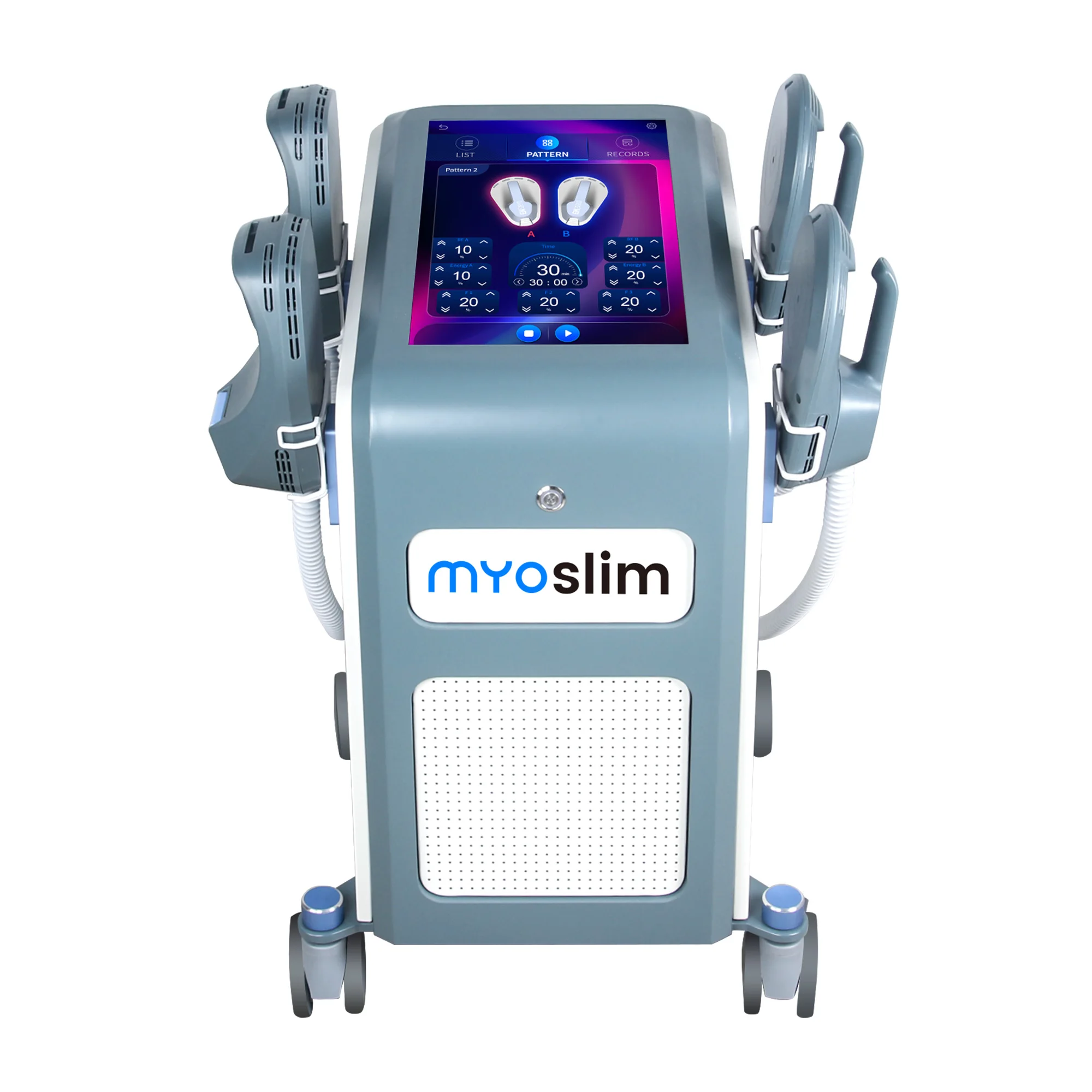 Аппарат Myoslim EMS для коррекции фигуры: передовое неинвазивное устройство для утончения талии, подтяжки бедер, контурирования ног, наращивания мышц и сжигания жира
Аппарат Myoslim EMS для коррекции фигуры: передовое неинвазивное устройство для утончения талии, подтяжки бедер, контурирования ног, наращивания мышц и сжигания жира