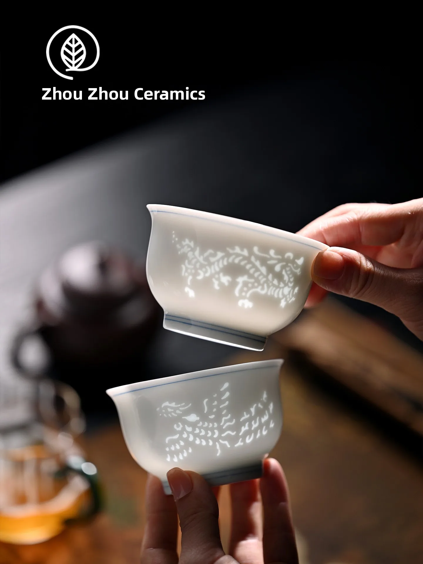 Jingdezhen Linglong Cerc Tea Cup Dragon And Phoenix Stove Sle Gongfu Tea Cup for Home Use Handmade Chinese Sle Tea Set
Jingdezhen Linglong Cerc Tea Cup Dragon And Phoenix Stove Sle Gongfu Tea Cup for Home Use Handmade Chinese Sle Tea Set