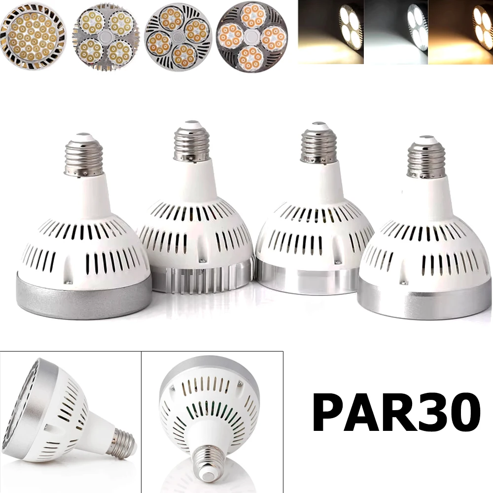35W 45W PAR30 LED PAR Light E27 Bulbs 220V 3000K Warm White Spotlight 2835SMD Bright Spot Lamps For Home Lights Decoration
35W 45W PAR30 LED PAR Light E27 Bulbs 220V 3000K Warm White Spotlight 2835SMD Bright Spot Lamps For Home Lights Decoration
