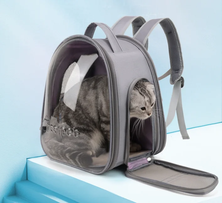 Portable Cats Small Dogs Carrier Backpack Transparent Ventilated Cat Carrier Backpack
Portable Cats Small Dogs Carrier Backpack Transparent Ventilated Cat Carrier Backpack