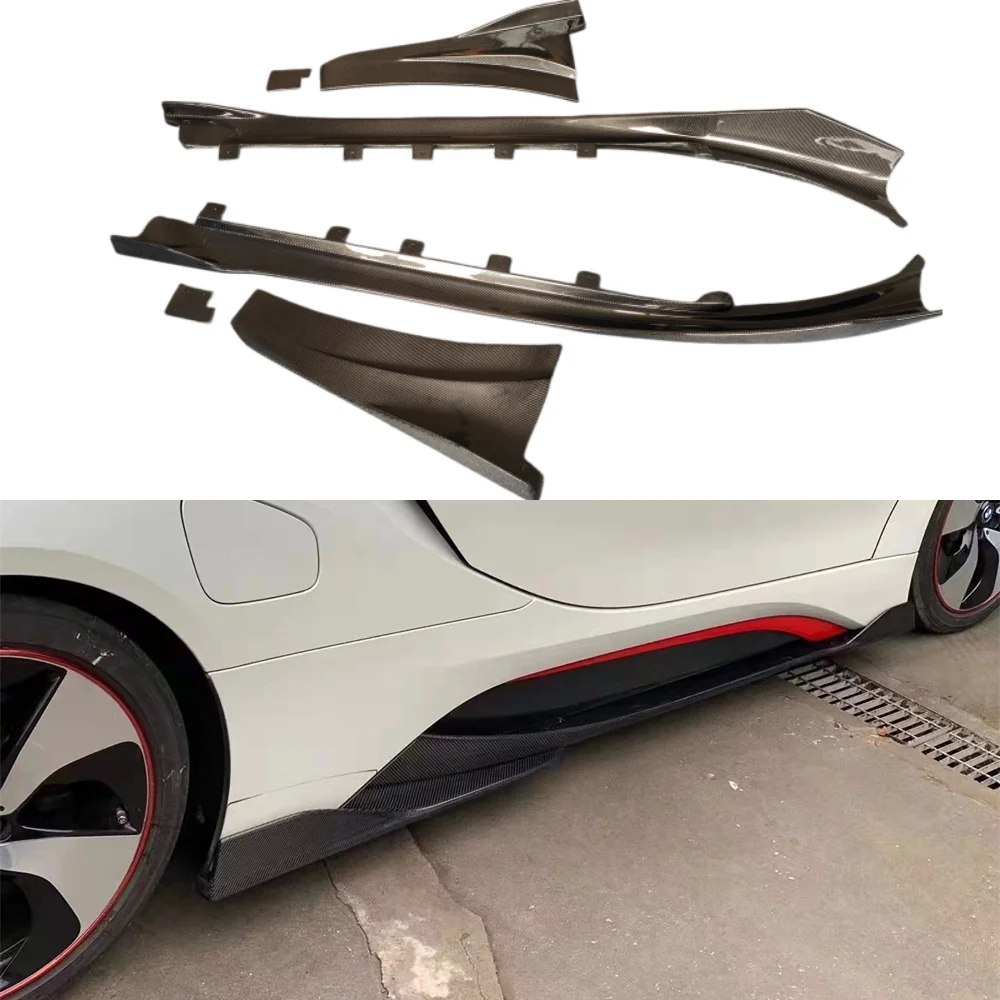 Upgraded EB Style High Quality Carbon Fiber Side Skirt Body Kit for BMW I8 Body Side Upgrade Kit
Upgraded EB Style High Quality Carbon Fiber Side Skirt Body Kit for BMW I8 Body Side Upgrade Kit