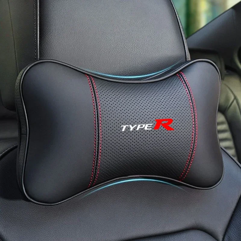1 шт., подголовник для автомобильного сиденья, подушка для шеи с логотипом для Honda Accord Civic FIT TYPER CRV TYPE R, автомобильные аксессуары для интерьера 
1 шт., подголовник для автомобильного сиденья, подушка для шеи с логотипом для Honda Accord Civic FIT TYPER CRV TYPE R, автомобильные аксессуары для интерьера