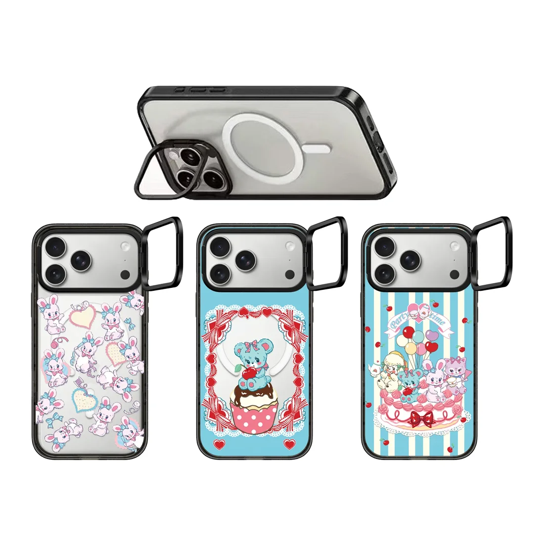 Cartoon Gift Camera Ring Stand Acrylic Magnetic Cover for IPhone 12 13 14 15 16 17 Pro Max Case for IPhone 17Pro
Cartoon Gift Camera Ring Stand Acrylic Magnetic Cover for IPhone 12 13 14 15 16 17 Pro Max Case for IPhone 17Pro