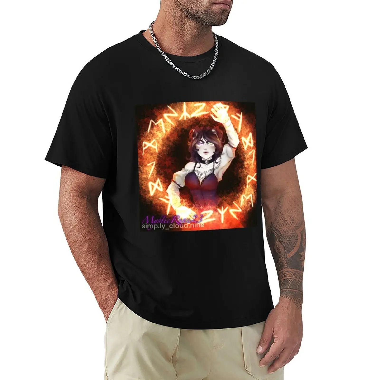 Runic Fire T-Shirt Summer Fashion Casual Tee Shirt
Runic Fire T-Shirt Summer Fashion Casual Tee Shirt