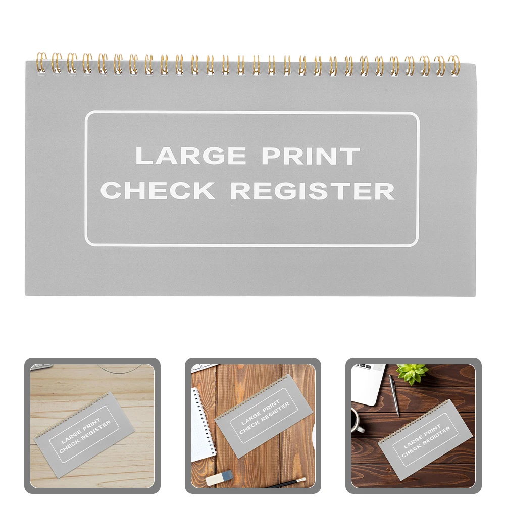 4pcs Large Check Register High Contrast Checkbook Registers For Personal Checkbook Date Section Easy Read Portable Bank
4pcs Large Check Register High Contrast Checkbook Registers For Personal Checkbook Date Section Easy Read Portable Bank