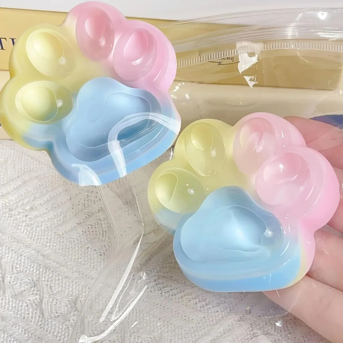 Taba Squishy Cat Paw — супермягкая сенсорная игрушка для снятия стресса, забавные липкие мягкие игрушки для детей и взрослых
Taba Squishy Cat Paw — супермягкая сенсорная игрушка для снятия стресса, забавные липкие мягкие игрушки для детей и взрослых