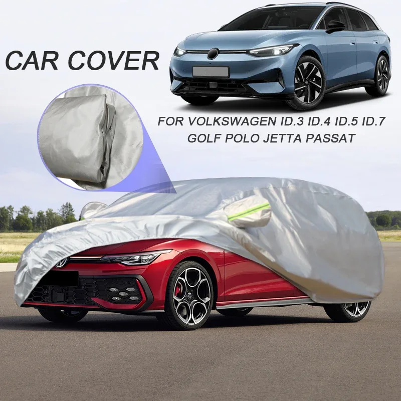 210T Polyester For Volkswagen Artoen ID.3 ID.5 ID.6 ID.7 TOURER JETTA PASSAT GOLF VIRTUS POLO HATCHBACK WAGON HATCHBAC Car Cover
210T Polyester For Volkswagen Artoen ID.3 ID.5 ID.6 ID.7 TOURER JETTA PASSAT GOLF VIRTUS POLO HATCHBACK WAGON HATCHBAC Car Cover
