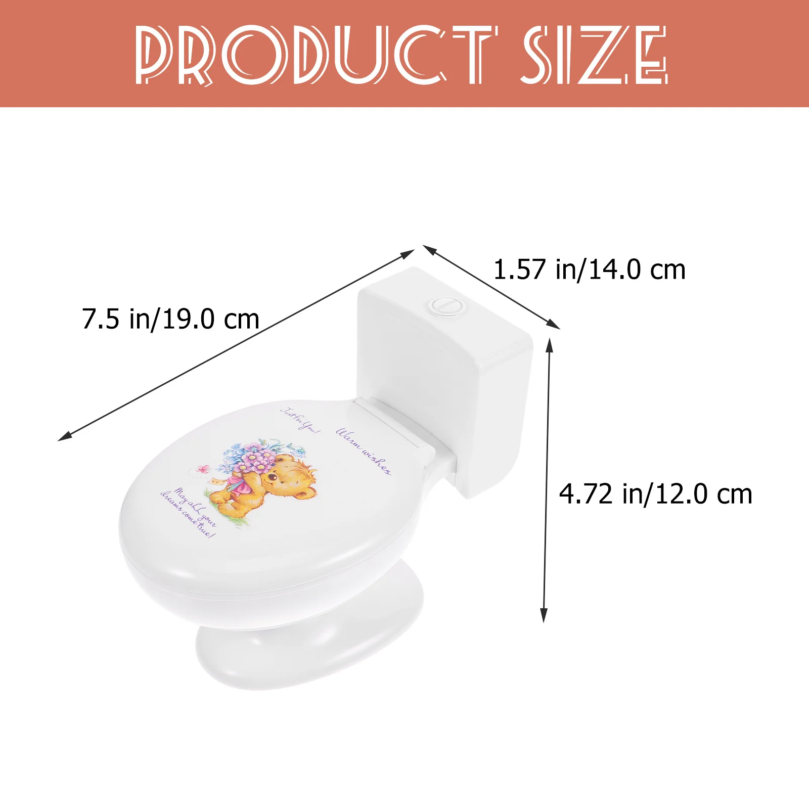 Cute Wind-Up Toilet Music Clockwork Melody Desktop Decor For Home Retro Table Decoration Small Vintage Musical Box Gift Birthday 
Cute Wind-Up Toilet Music Clockwork Melody Desktop Decor For Home Retro Table Decoration Small Vintage Musical Box Gift Birthday