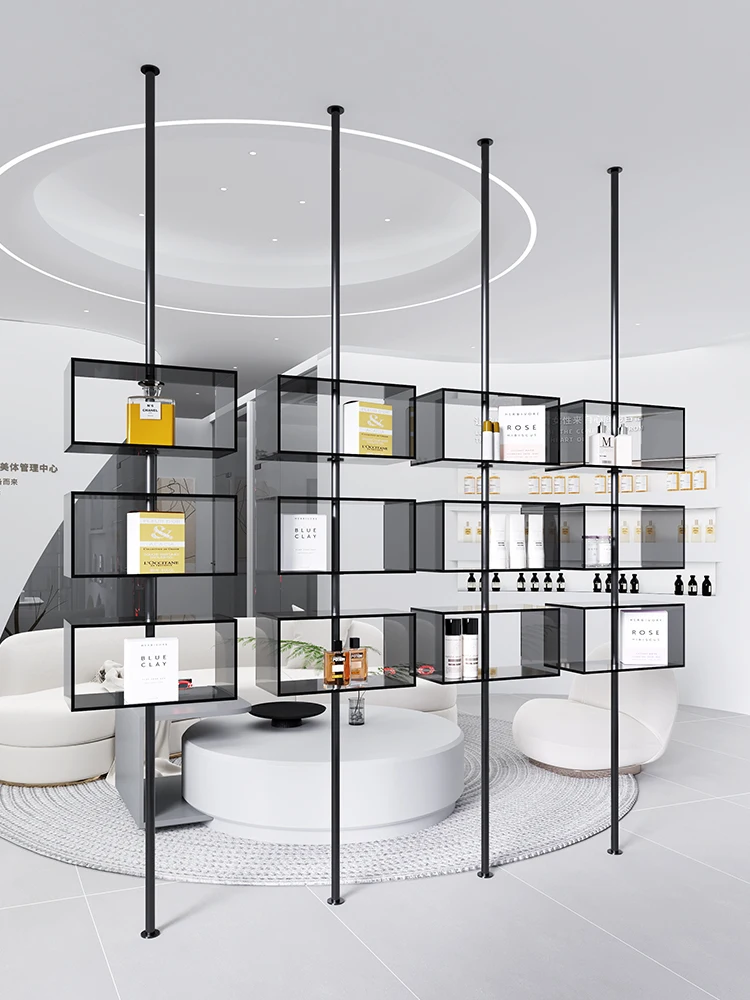 Beauty shop light luxury display rack Beauty salon display cabinet Shoe store Clothing store Shoe bag rack Acrylic partition rac
Beauty shop light luxury display rack Beauty salon display cabinet Shoe store Clothing store Shoe bag rack Acrylic partition rac