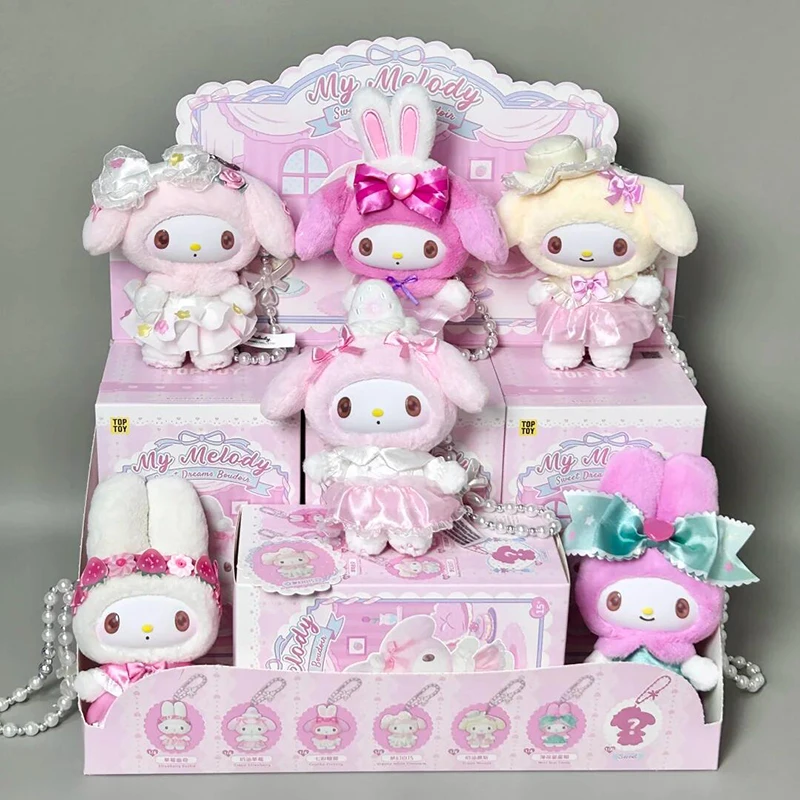 Genuine TOPTOY Melody Sweet Dreams Lady House series vinyl blind box cute figurine handmade ornament gift bag charm
Genuine TOPTOY Melody Sweet Dreams Lady House series vinyl blind box cute figurine handmade ornament gift bag charm