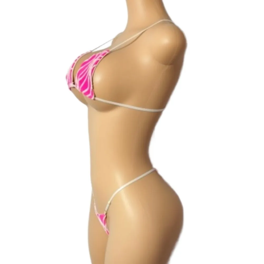 2 Pieces Bikinis Women Striped Printed Bra Thong Bikini Set Adjustable Strap Swimsuit Split Swimwear Beach Wear
2 Pieces Bikinis Women Striped Printed Bra Thong Bikini Set Adjustable Strap Swimsuit Split Swimwear Beach Wear