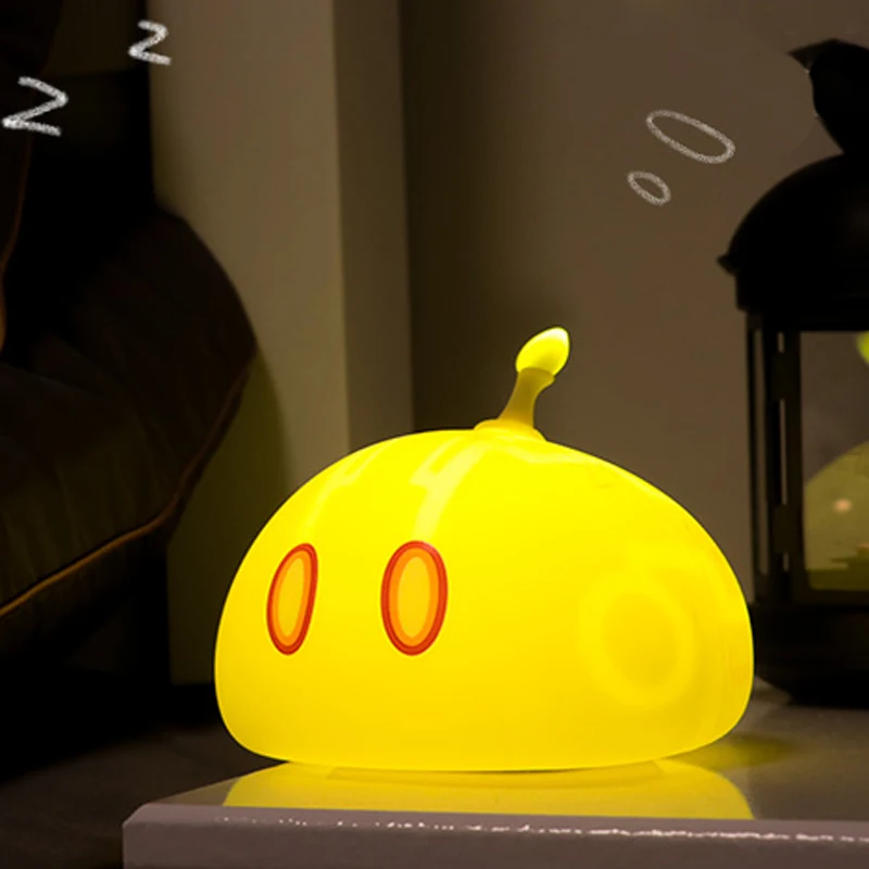 Игра Genshin, модель ударных фигурок, кукла, игрушка, драгоценный слайм Ху Тао, искусственная ночь, милый мультяшный Настольный светильник для спальни, Декор, подарки для детей
Игра Genshin, модель ударных фигурок, кукла, игрушка, драгоценный слайм Ху Тао, искусственная ночь, милый мультяшный Настольный светильник для спальни, Декор, подарки для детей