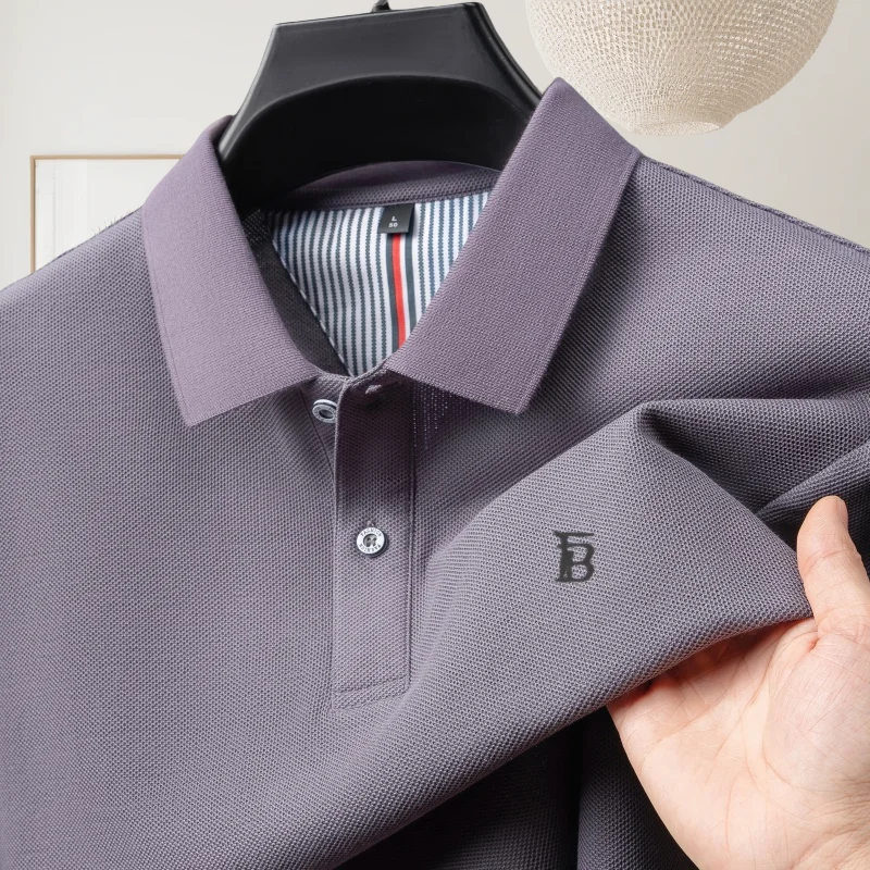 2025 Men's Polo Shirt 100% Cotton Designer Style Luxury Business Casual Wear Comfortable Breathable Embroidery Logo Fashion Tee
2025 Men's Polo Shirt 100% Cotton Designer Style Luxury Business Casual Wear Comfortable Breathable Embroidery Logo Fashion Tee