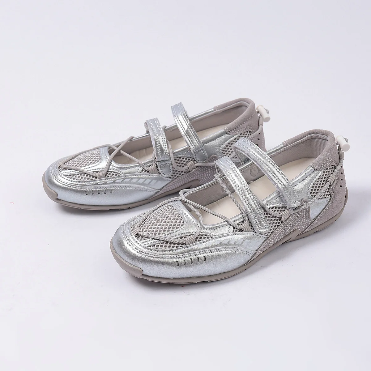 2026 Spring Silver Functional Mary Jane Shoes Women Inner Heightening Flat Shallow Mouth Soft Casual Daily Shoes
2026 Spring Silver Functional Mary Jane Shoes Women Inner Heightening Flat Shallow Mouth Soft Casual Daily Shoes