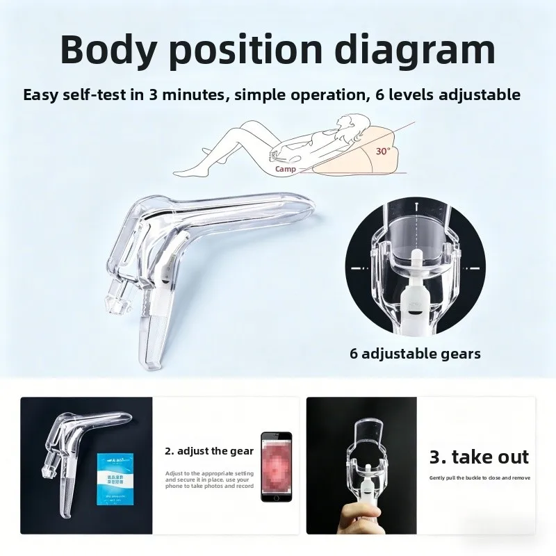 Duck Mouth Vaginal Cervix Dilator 10PCS Disposable Sterile LED Light Female Gynecological Speculum
Duck Mouth Vaginal Cervix Dilator 10PCS Disposable Sterile LED Light Female Gynecological Speculum