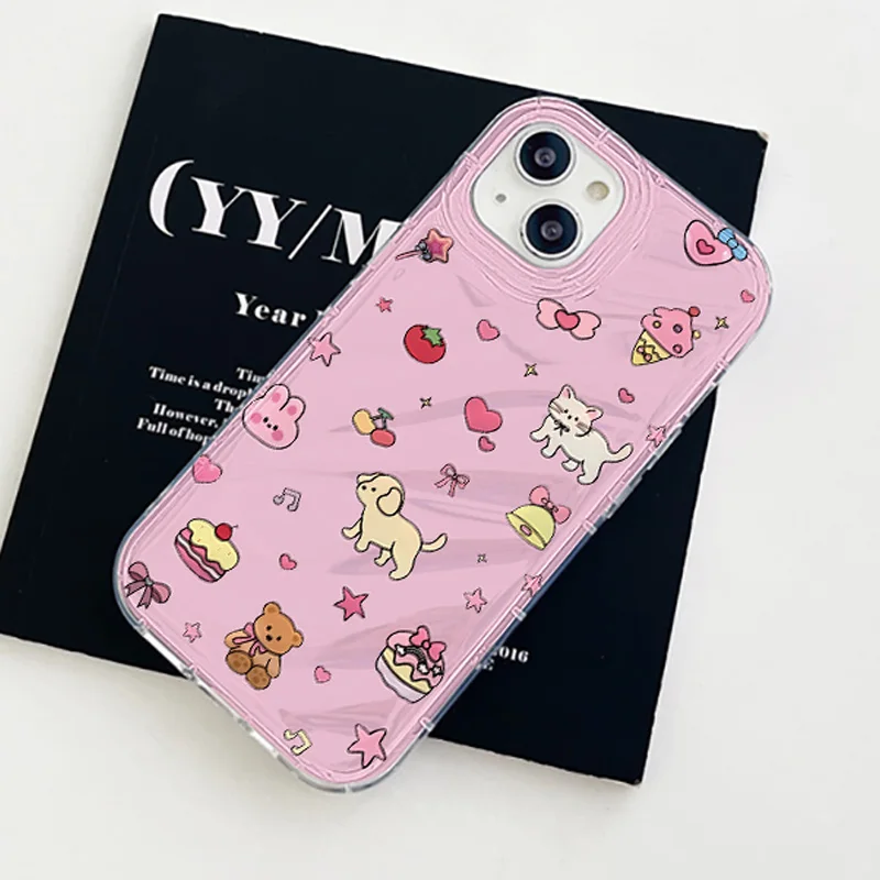 Water Ripple Cartoon Bear Luxury Silver 3D Phone Case for iPhone 16 15 14 13 11 12 Pro Max XR XS 7 8 Plus Shockproof Soft Case
Water Ripple Cartoon Bear Luxury Silver 3D Phone Case for iPhone 16 15 14 13 11 12 Pro Max XR XS 7 8 Plus Shockproof Soft Case