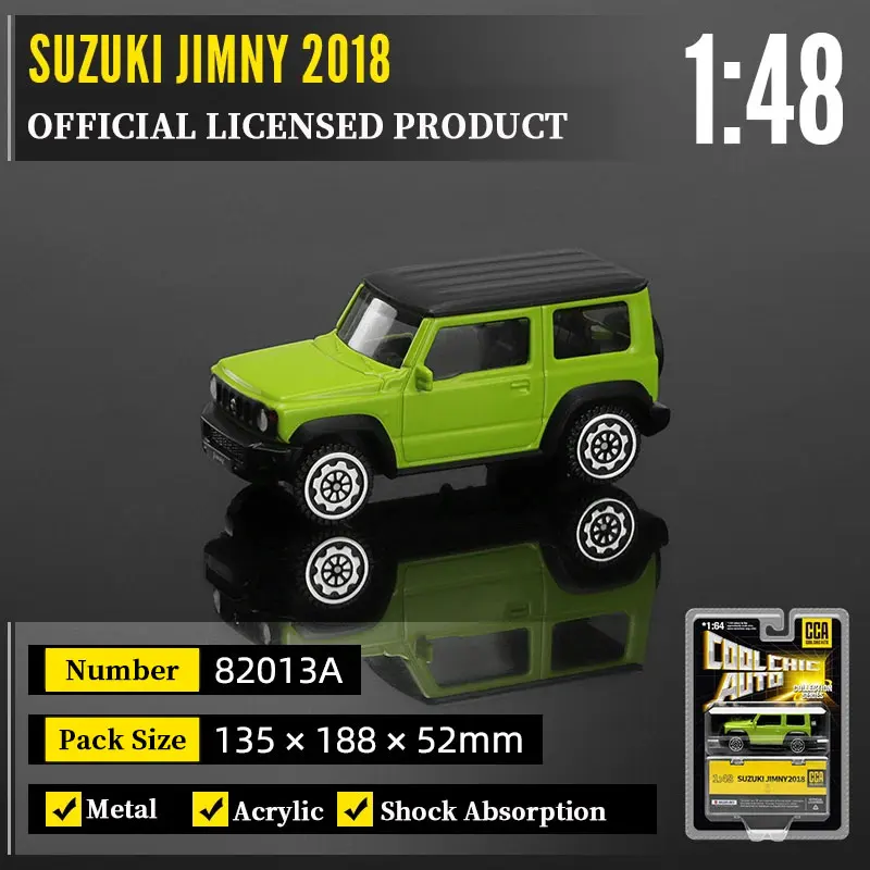 Модель автомобиля SUZUKI JIMNY 2018,-идеальное дополнение к вашей масштабе автомобиля, миниатюрная бутиковая игрушка-подарок для детей
Модель автомобиля SUZUKI JIMNY 2018,-идеальное дополнение к вашей масштабе автомобиля, миниатюрная бутиковая игрушка-подарок для детей