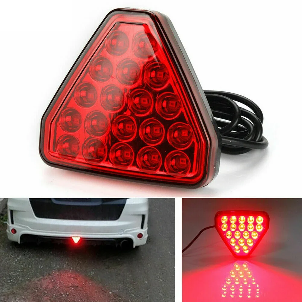 Universal Brake Signal Lamp F1 Style Triangle Sporty LED Rear Fog Light Tail Third Brake Lamp Tail Stop Strobe Light
Universal Brake Signal Lamp F1 Style Triangle Sporty LED Rear Fog Light Tail Third Brake Lamp Tail Stop Strobe Light